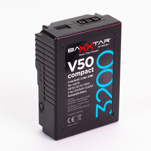 [ORA_t_3_159] batterie Micro V-Mount V50 Compact + chargeur D-tap